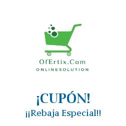 Logo de la tienda Ofertix con cupones de descuento