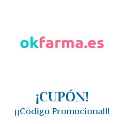 Logo de la tienda Okfarma con cupones de descuento