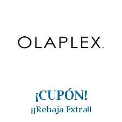 Logo de la tienda Olaplex con cupones de descuento