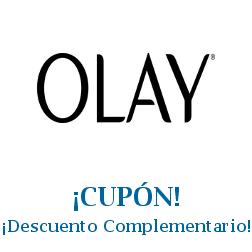 Logo de la tienda Olay con cupones de descuento