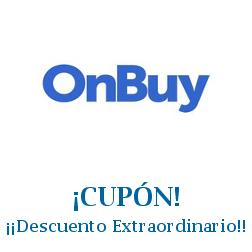 Logo de la tienda OnBuy con cupones de descuento