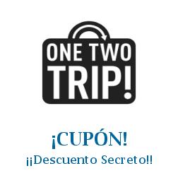 Logo de la tienda OneTwoTrip con cupones de descuento