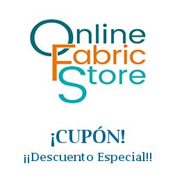 Logo de la tienda Online Fabric Store con cupones de descuento