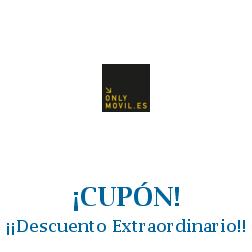 Logo de la tienda Onlymovil con cupones de descuento