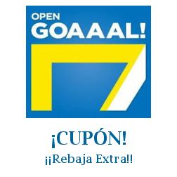 Logo de la tienda Open Goaaal con cupones de descuento