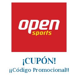 Logo de la tienda Open Sports con cupones de descuento