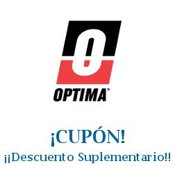 Logo de la tienda Optima Batteries con cupones de descuento