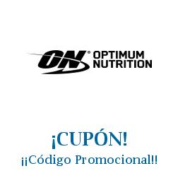 Logo de la tienda Optimum Nutrition con cupones de descuento