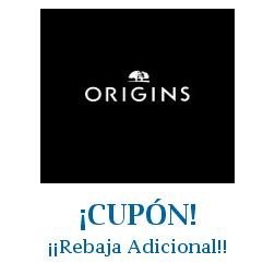 Logo de la tienda Origins con cupones de descuento