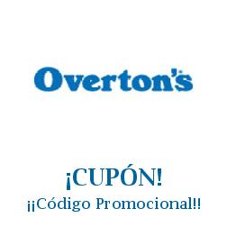 Logo de la tienda Overton's con cupones de descuento