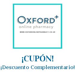 Logo de la tienda Oxford Online Pharmacy con cupones de descuento