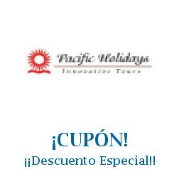 Logo de la tienda Pacific Holidays con cupones de descuento