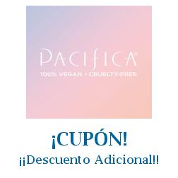 Logo de la tienda Pacifica Beauty con cupones de descuento