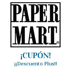 Logo de la tienda Paper Mart con cupones de descuento