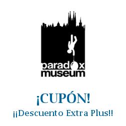 Logo de la tienda Paradox Museum con cupones de descuento