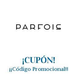 Logo de la tienda Parfois con cupones de descuento