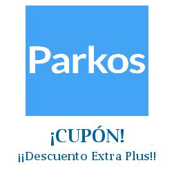 Logo de la tienda Parkos con cupones de descuento