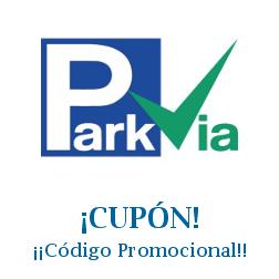 Logo de la tienda Parkvia con cupones de descuento