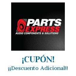 Logo de la tienda Parts Express con cupones de descuento