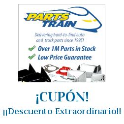 Logo de la tienda Parts Train con cupones de descuento