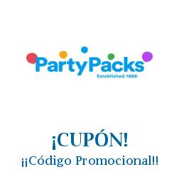 Logo de la tienda Party Packs con cupones de descuento