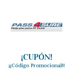 Logo de la tienda Pass4sure con cupones de descuento