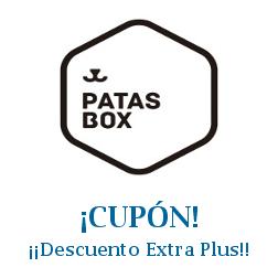 Logo de la tienda PatasBox con cupones de descuento