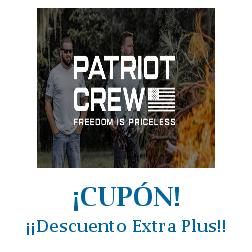 Logo de la tienda Patriot Crew con cupones de descuento