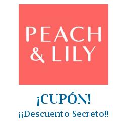 Logo de la tienda Peach and Lily con cupones de descuento