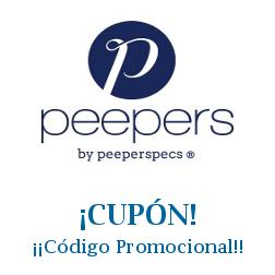 Logo de la tienda Peepers con cupones de descuento