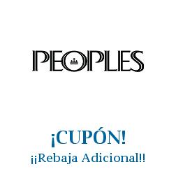 Logo de la tienda Peoples Jewellers con cupones de descuento