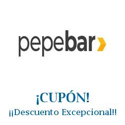 Logo de la tienda PepeBar con cupones de descuento