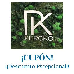 Logo de la tienda Percko con cupones de descuento