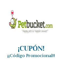 Logo de la tienda Pet Bucket con cupones de descuento