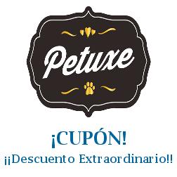 Logo de la tienda Petuxe con cupones de descuento