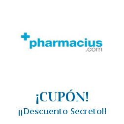 Logo de la tienda Pharmacius con cupones de descuento