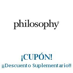 Logo de la tienda Philosophy con cupones de descuento