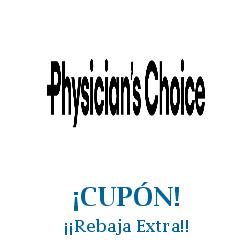 Logo de la tienda Physicians Choice con cupones de descuento