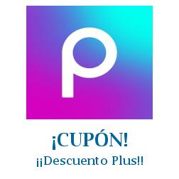 Logo de la tienda PicsArt con cupones de descuento