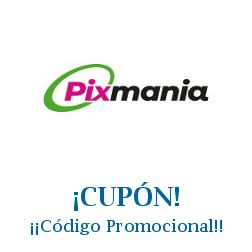 Logo de la tienda Pixmania con cupones de descuento