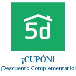 Logo de la tienda Planner5D con cupones de descuento