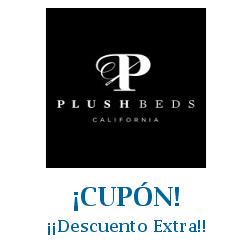 Logo de la tienda PlushBeds con cupones de descuento