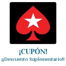 Logo de la tienda Pokerstars con cupones de descuento