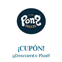 Logo de la tienda Pong Cheese con cupones de descuento