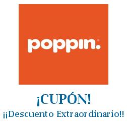 Logo de la tienda Poppin con cupones de descuento