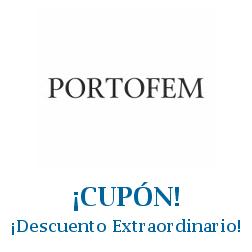 Logo de la tienda Portofem con cupones de descuento