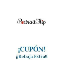 Logo de la tienda PortraitFlip con cupones de descuento