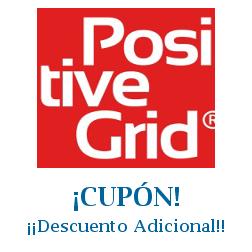 Logo de la tienda Positive Grid con cupones de descuento