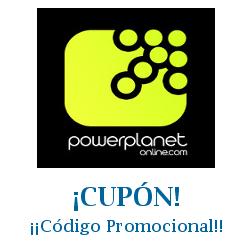 Logo de la tienda Power Planet Online con cupones de descuento