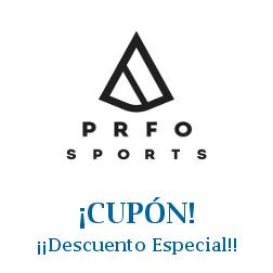 Logo de la tienda PRFO con cupones de descuento